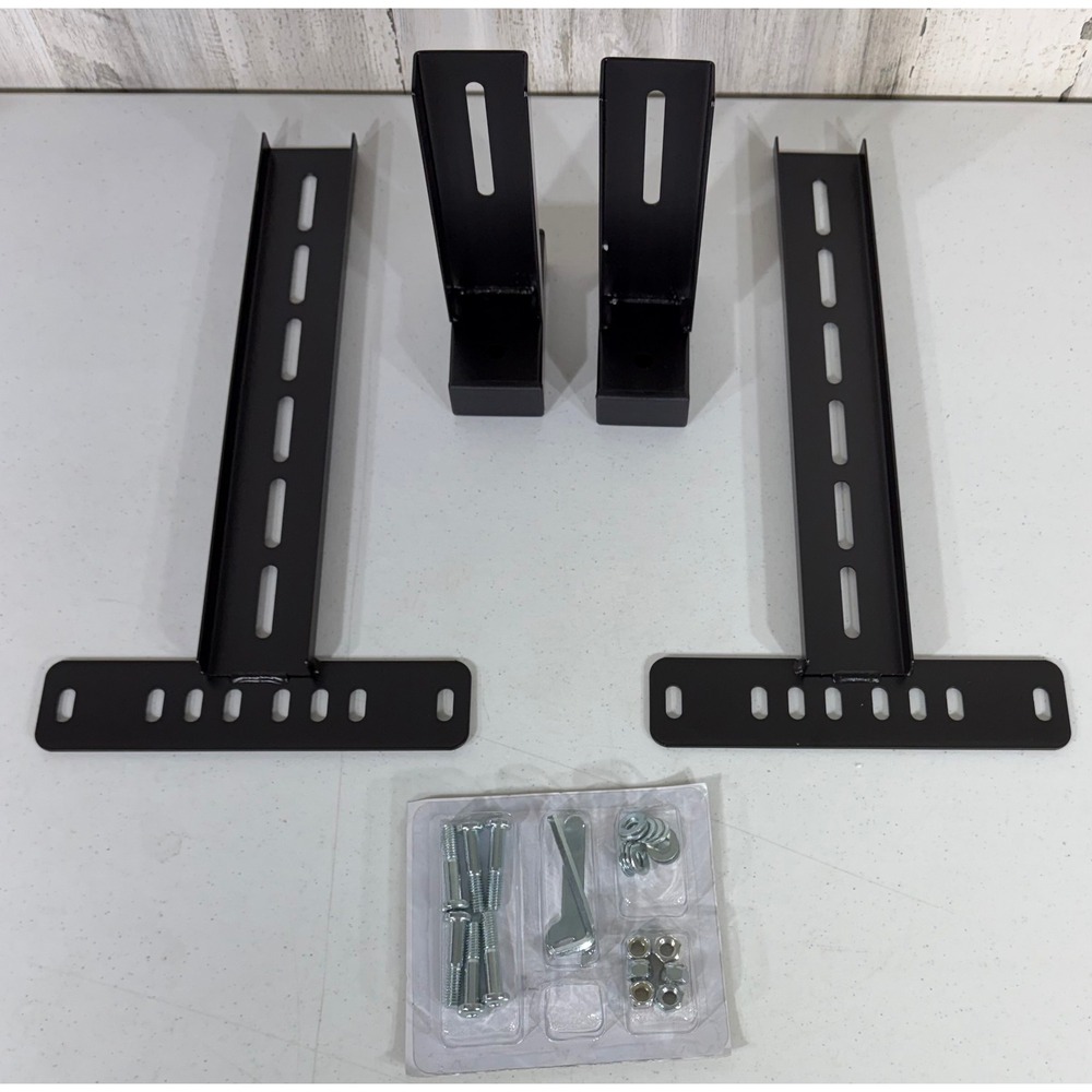 Tempurpedic Headboard Brackets Set Black Steel Ergo Plus 45585189
